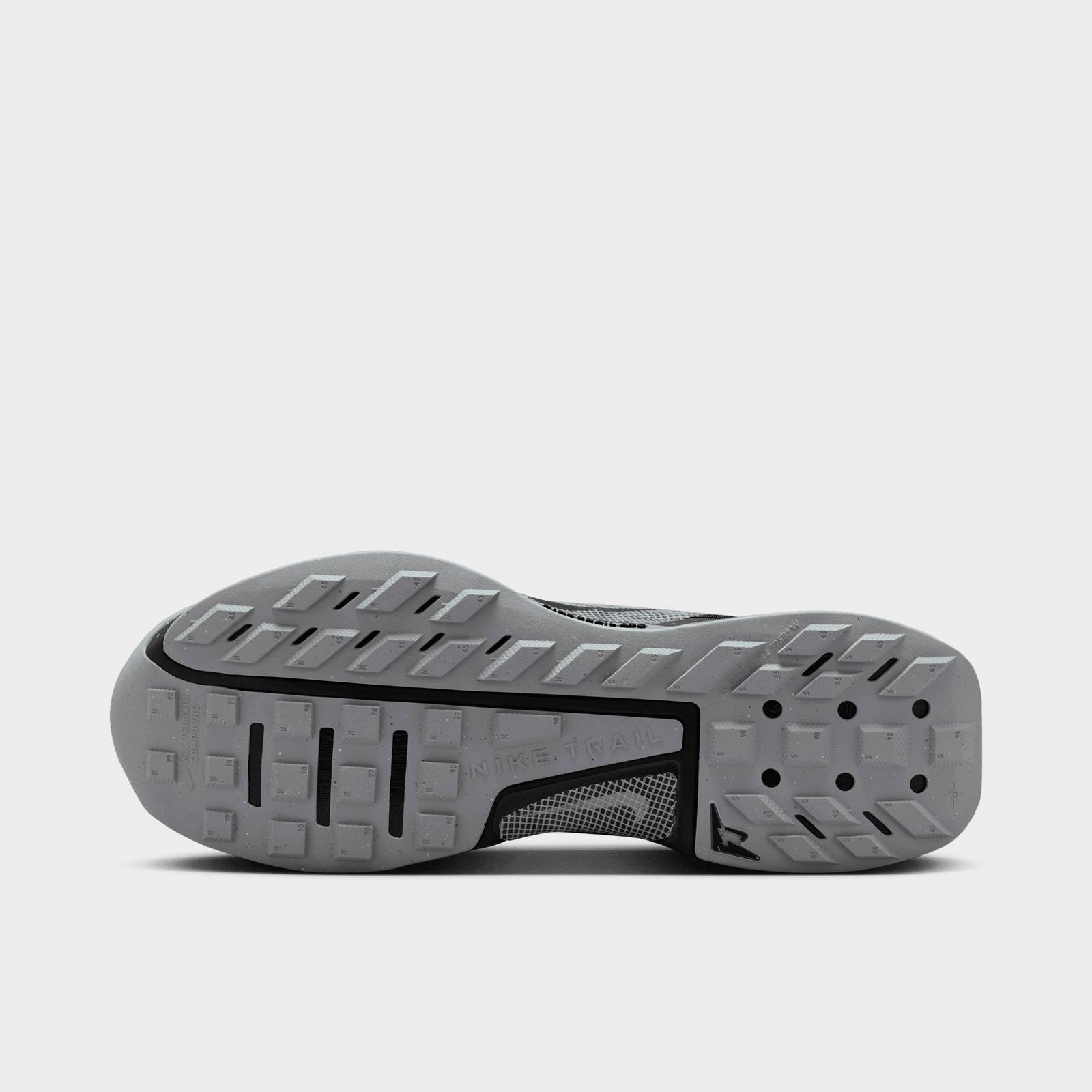 Men's Nike Juniper Trail 3 Trail Running Shoes - Black/Wolf Grey/Photon Dust/Black