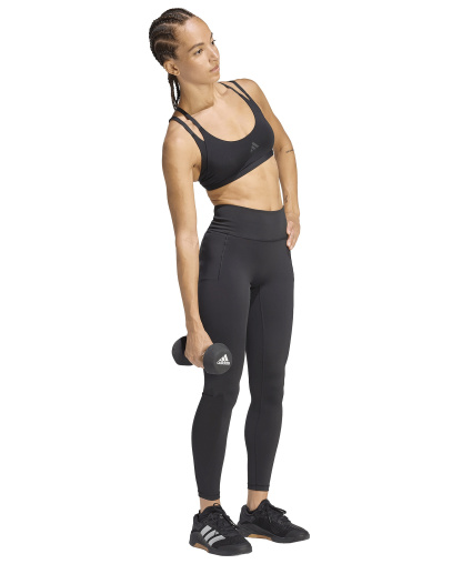 adidas Women's Optime Workout Training Leggings - Black
