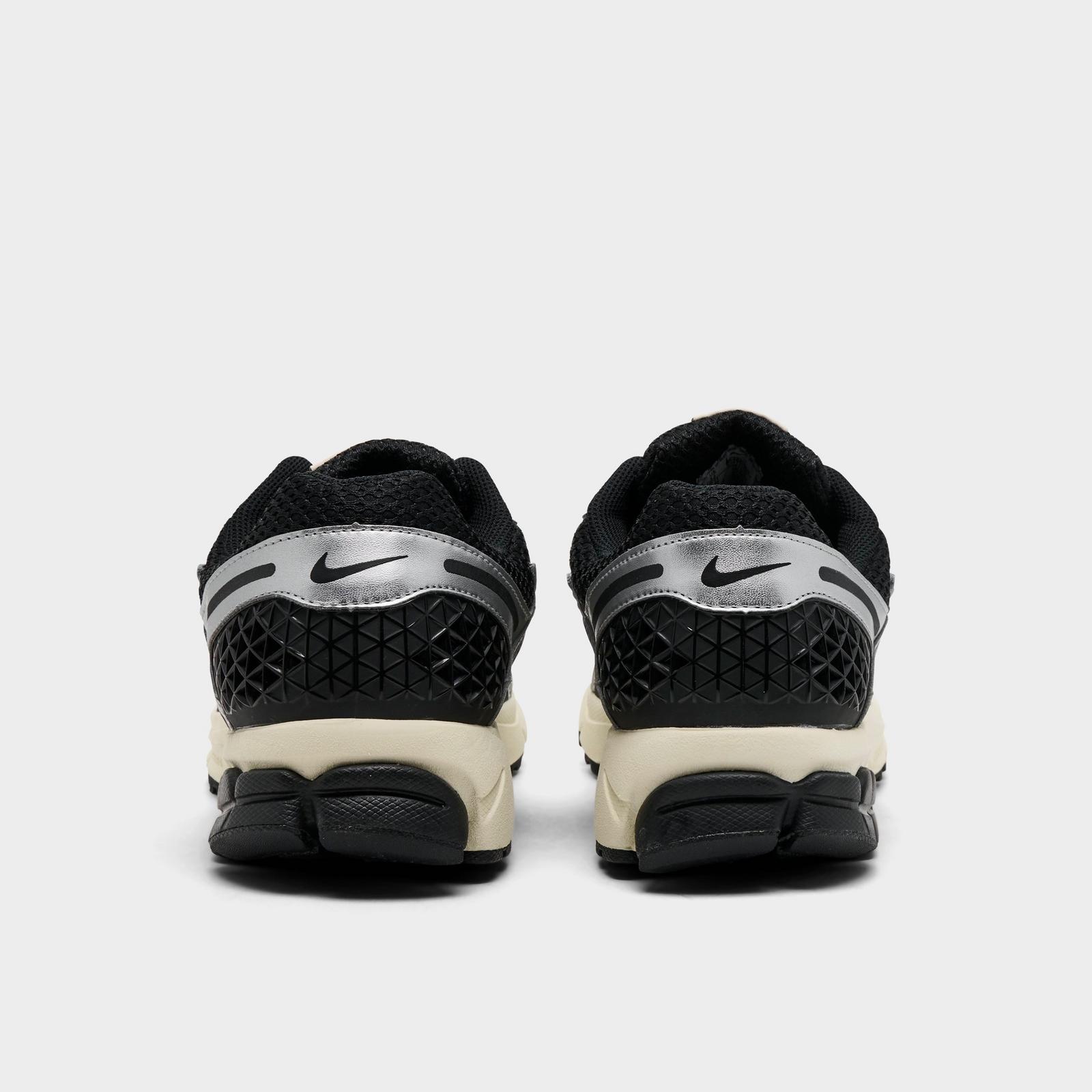 Men's Nike Zoom Vomero 5 Casual Shoes - Black/Metallic Silver/Coconut Milk/Chrome