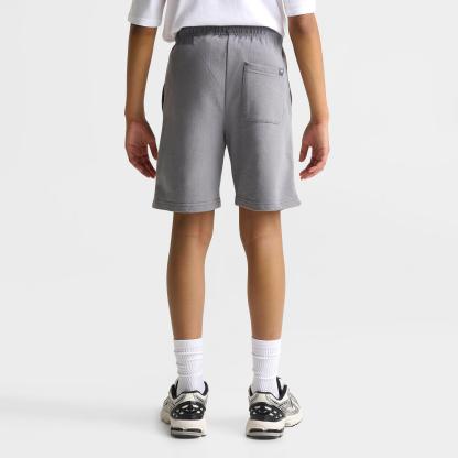 Big Kids' New Balance Players French Terry Shorts - Slate Grey - view 4
