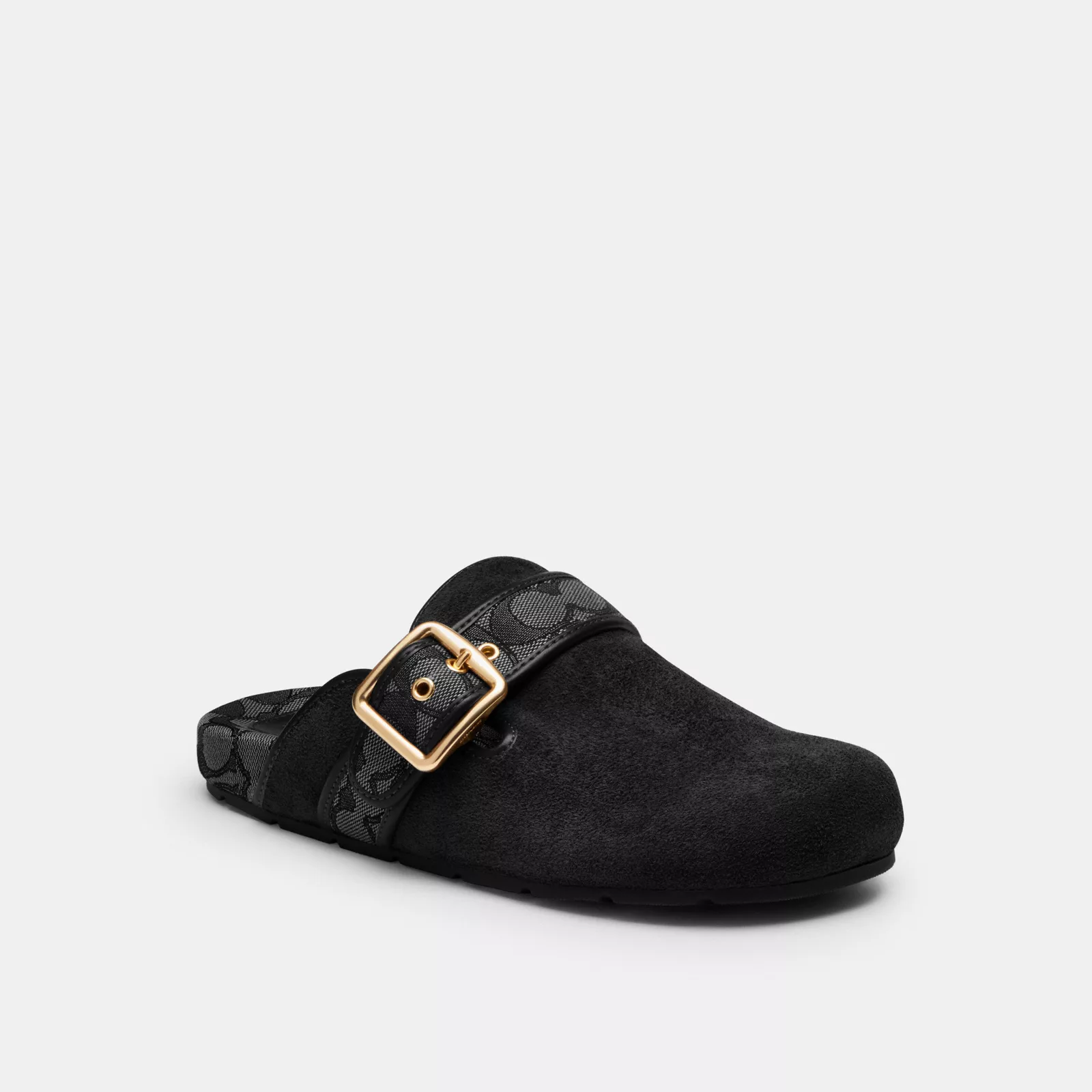 Archival Buckle Clog - Black