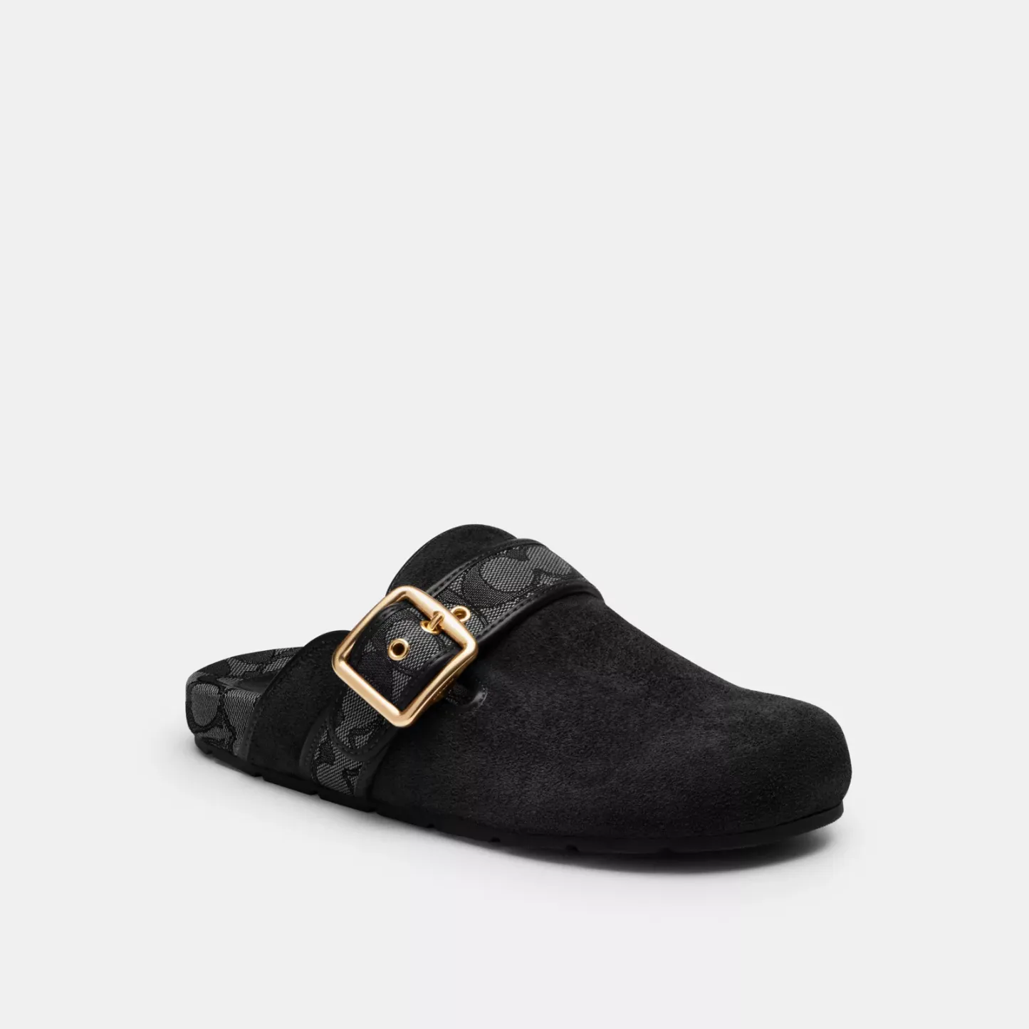 Archival Buckle Clog - Black