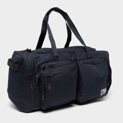 Nithtke Utility Power 2.0 Duffel Bag (Medium, 51L) - Black/Black/White