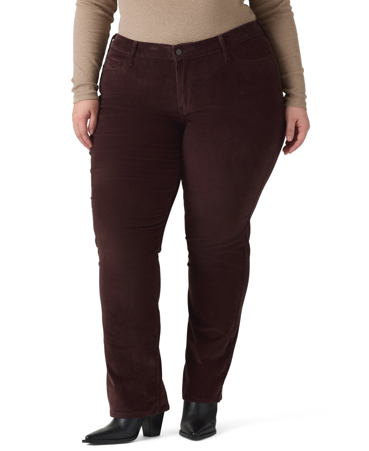 Levi's Trendy Plus Size Classic Straight Leg Jeans - Java