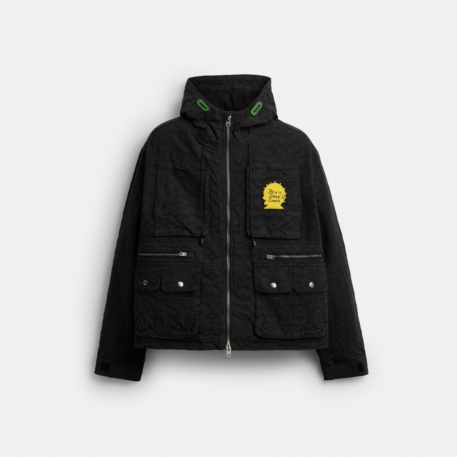 Coach | Brain Dead Chore Jacket With Hood - Black Signature