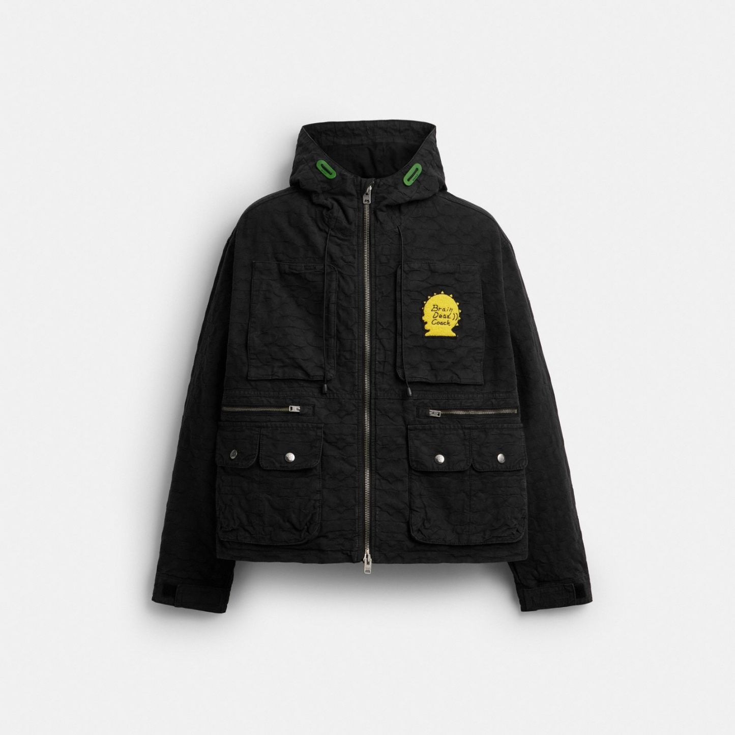 Coach | Brain Dead Chore Jacket With Hood - Black Signature