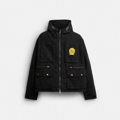 Coach | Brain Dead Chore Jacket With Hood - Black Signature