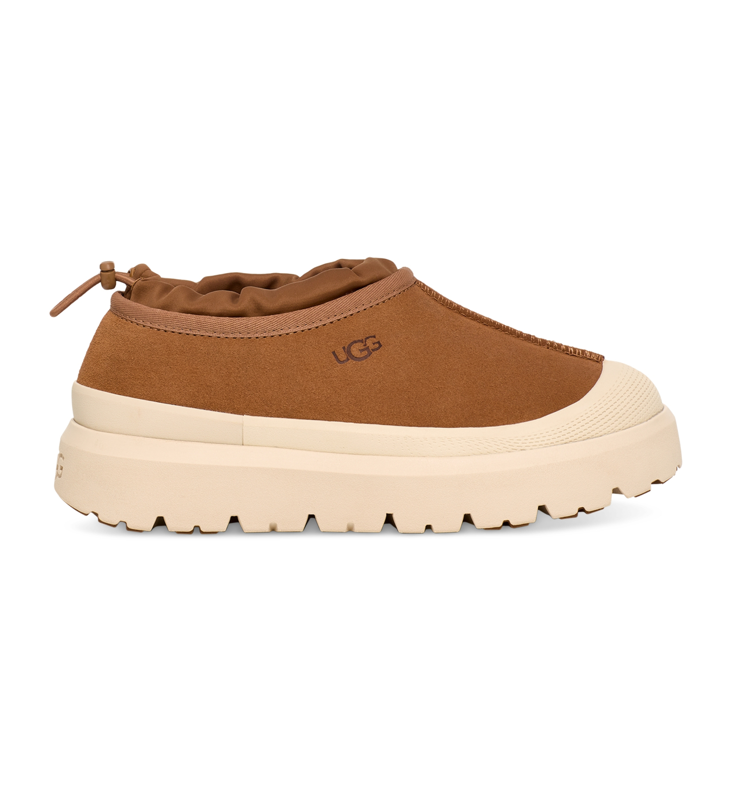 UGG® Men's Tasman Weather Hybrid Clogs - Chestnut/Whitecap