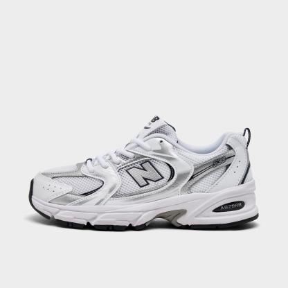 Big Kids' New Balance 530 Casual Shoes - White/Navy - view 1