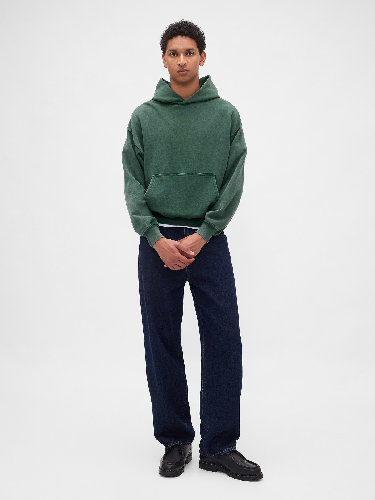 Adult Heavyweight Oversized Hoodie - tropic green