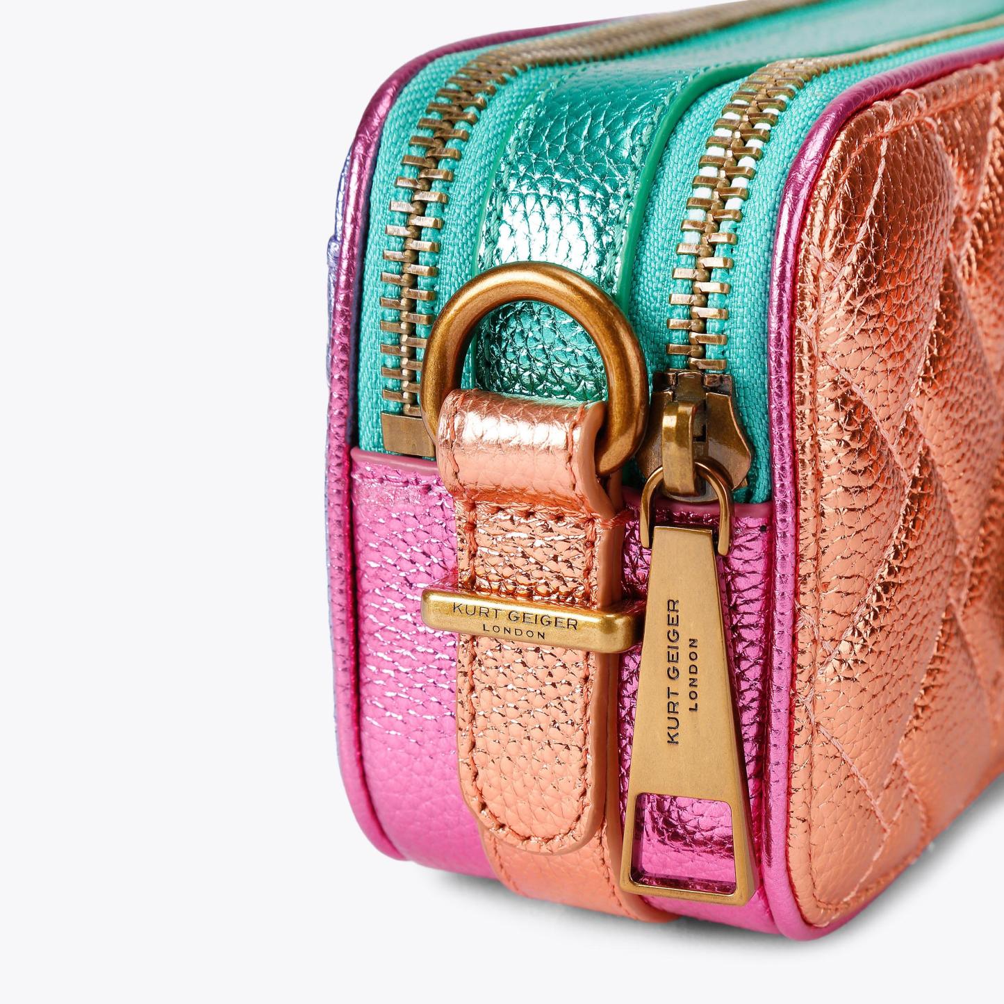 Kurt Geiger London Dual Zip Kensington Camera Bag - Multi Colored - view 6