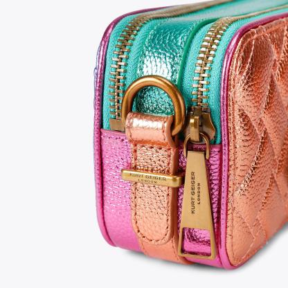 Kurt Geiger London Dual Zip Kensington Camera Bag - Multi Colored - view 6
