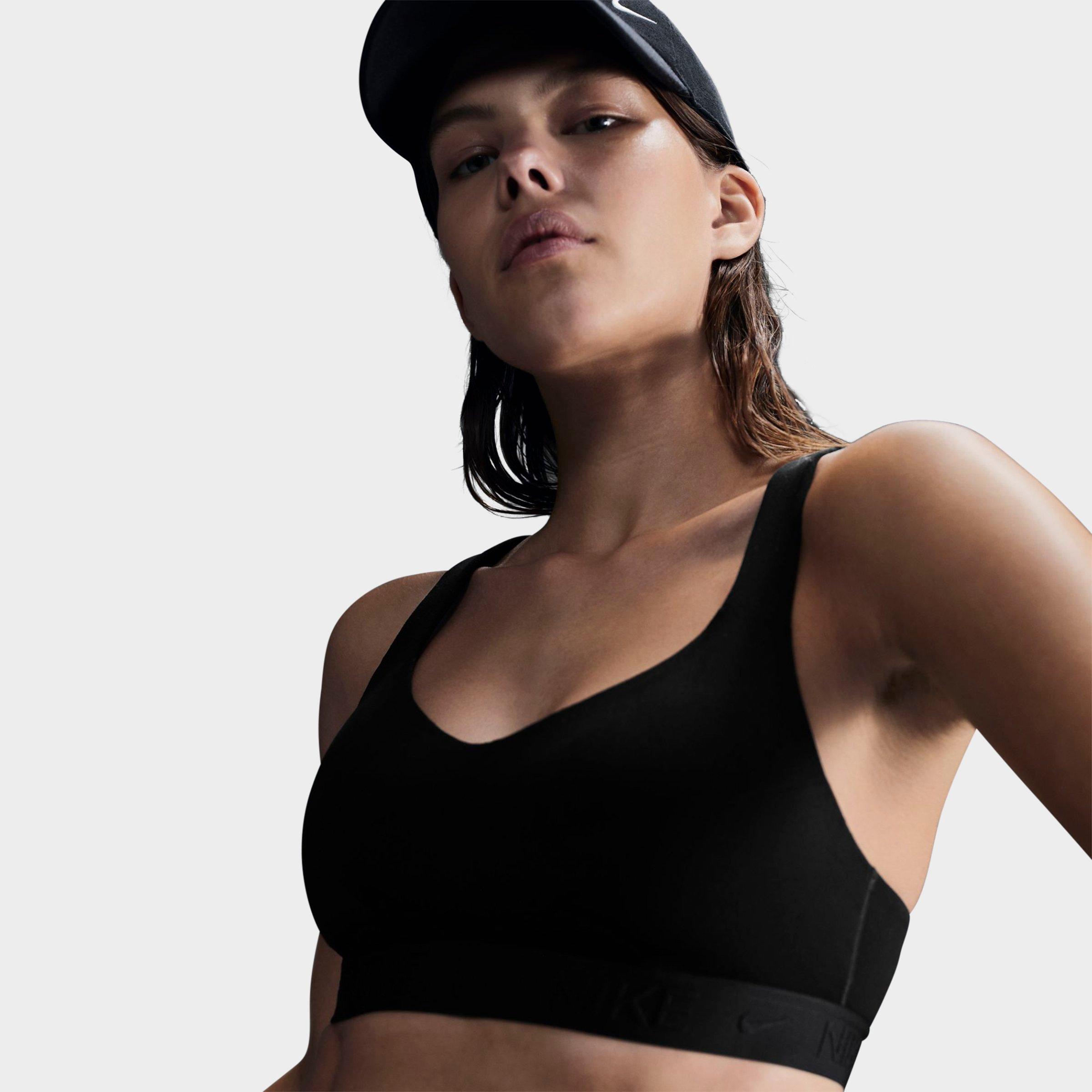 Women's Nithtke Dri-FIT Indy High Support Sports Bra - Black/Black/Black