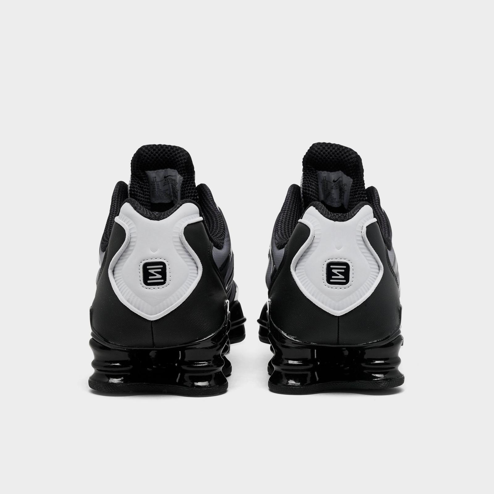 Men's Nike Shox TL Casual Shoes - Black/Pure Platinum/White