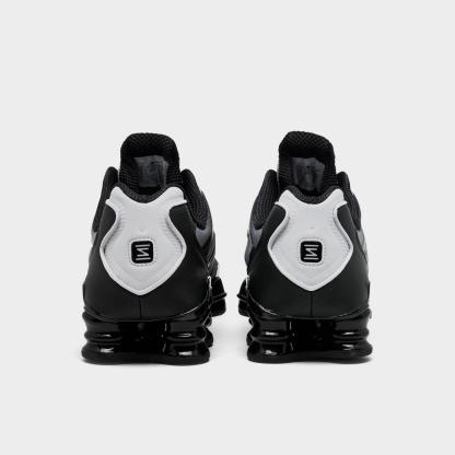 Men's Nike Shox TL Casual Shoes - Black/Pure Platinum/White
