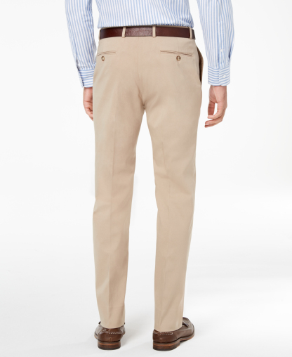 Tommy Hilfiger Men's Modern-Fit TH Flex Stretch Solid Performance Pants - Tan