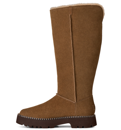 UGG® Women's Uptowner Round Toe Tall Boots - Light Bronze