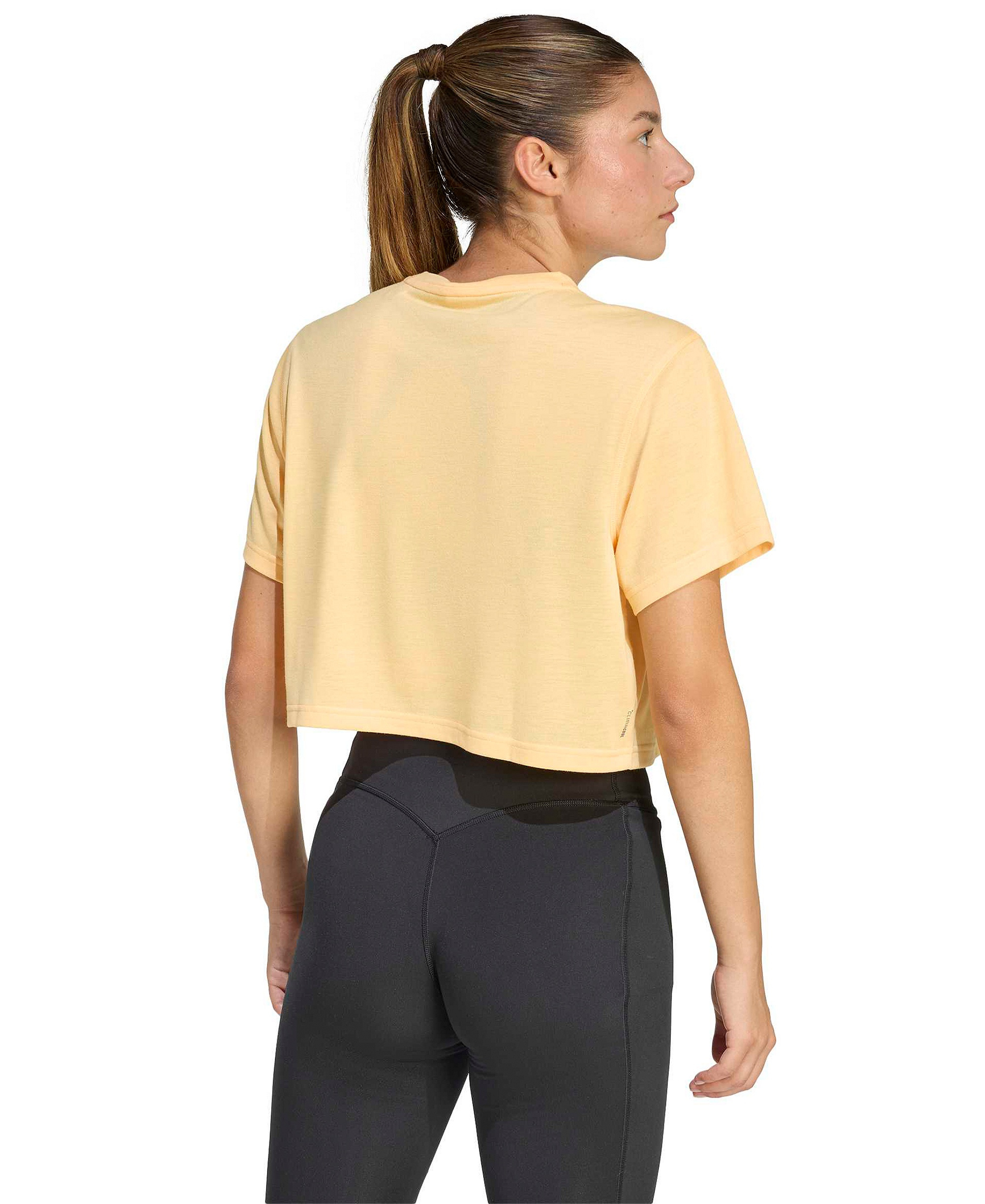 adidas Women's Train Essentials Boxy Workout T-Shirt - Semi Ice Tangerine