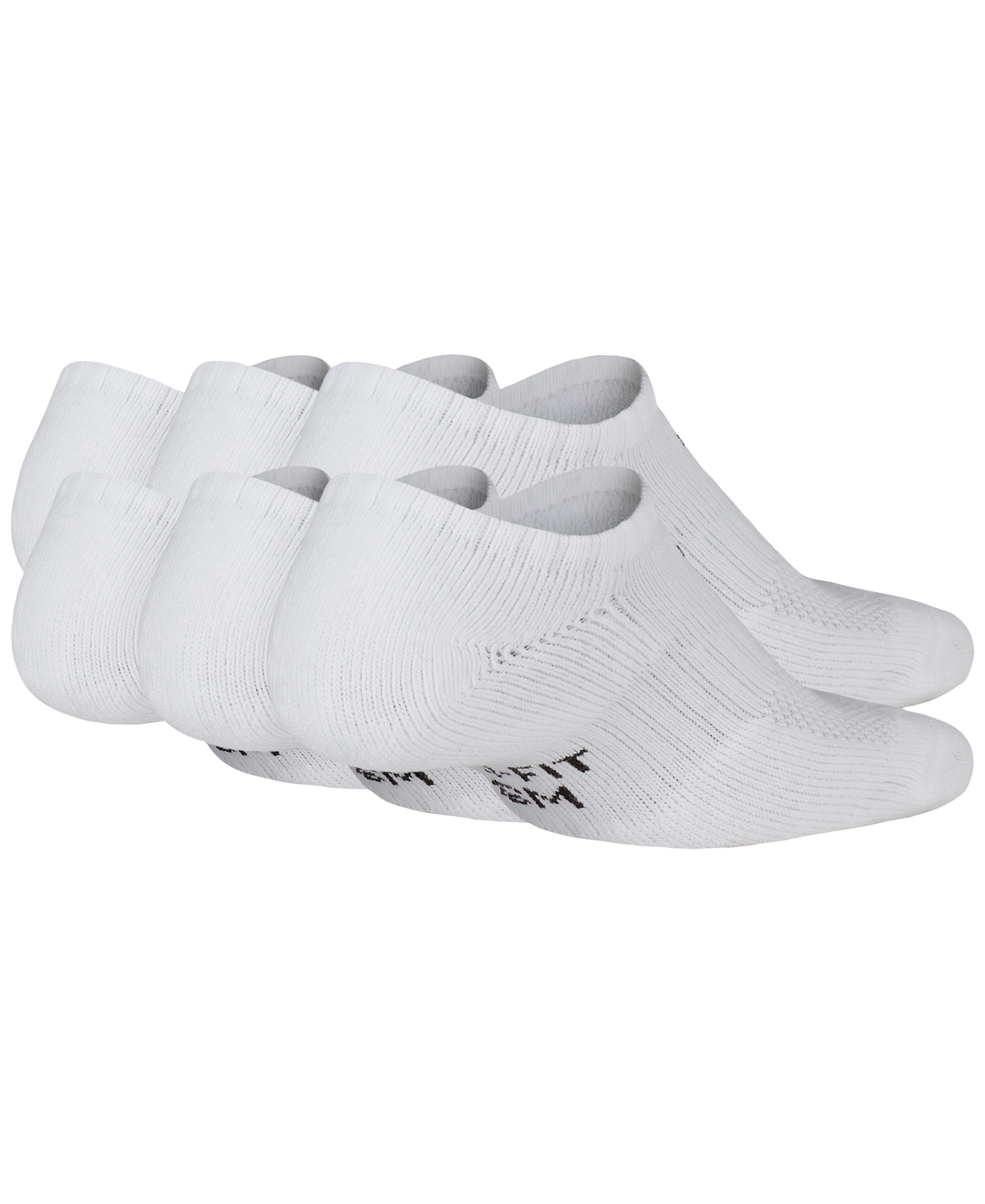 Nike Big Kids' Cushioned No-Show Socks, 6 Pairs - White