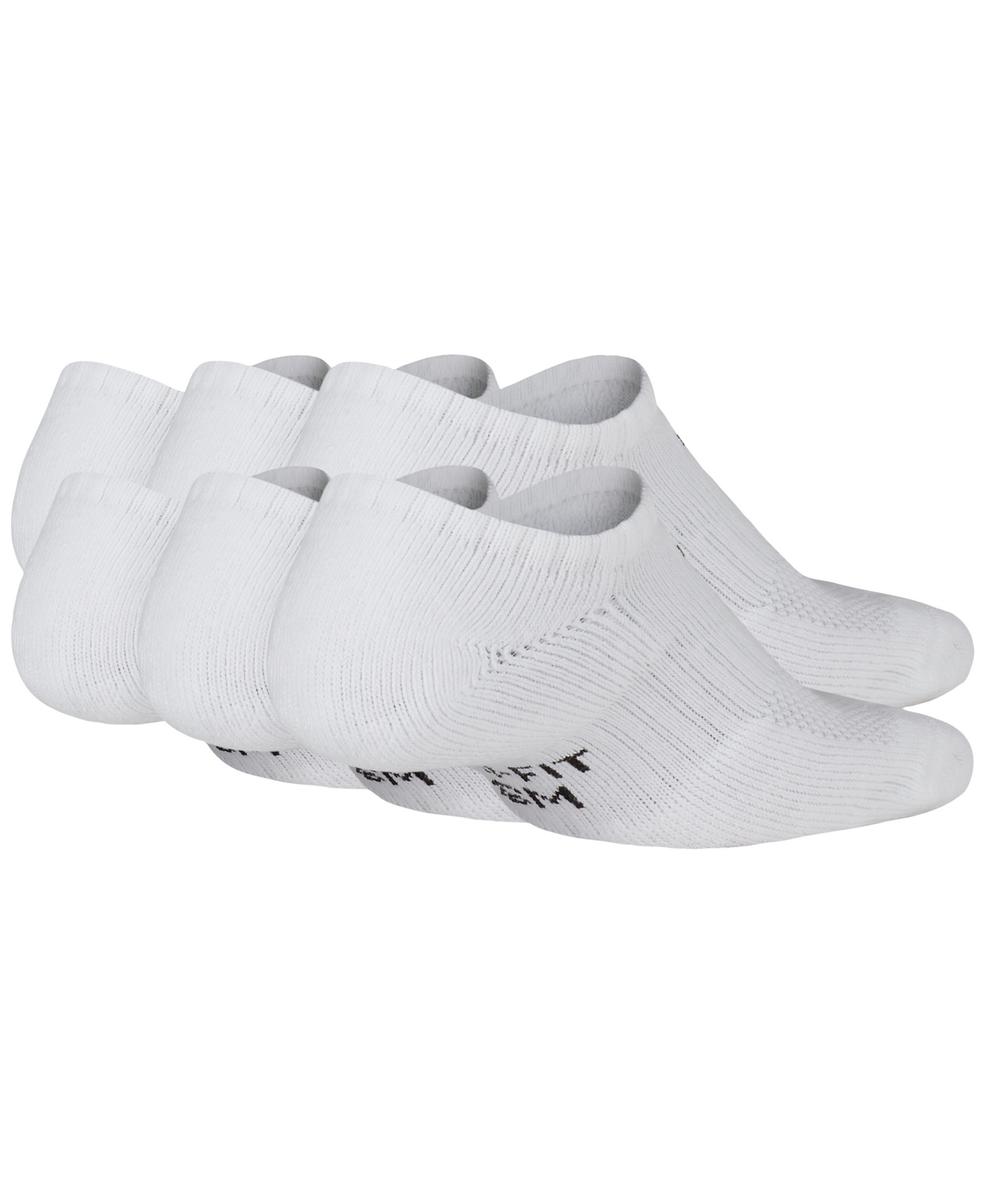 Nike Big Kids' Cushioned No-Show Socks, 6 Pairs - White