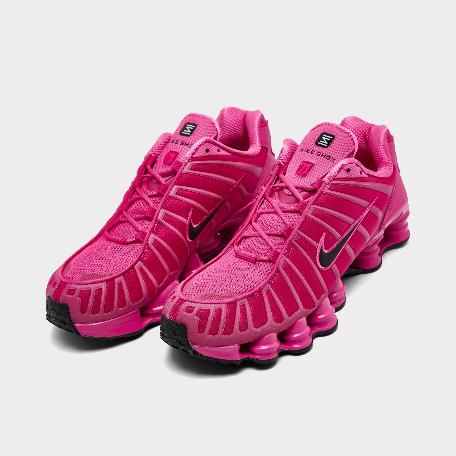 Men's Nike Shox TL Casual Shoes - Desert Pink/Black/Desert Pink
