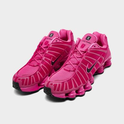 Men's Nike Shox TL Casual Shoes - Desert Pink/Black/Desert Pink