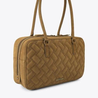Kurt Geiger London Large Kensington Duffle Bag - Tan - view 4