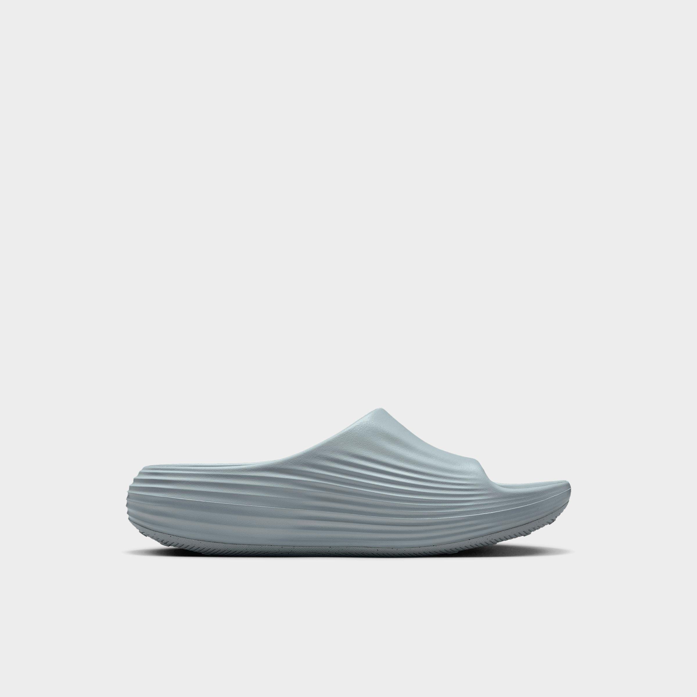 Men's Nithtke ReactX Rejuven8 Slide Sandals - Wolf Grey/Wolf Grey/Wolf Grey - Back view