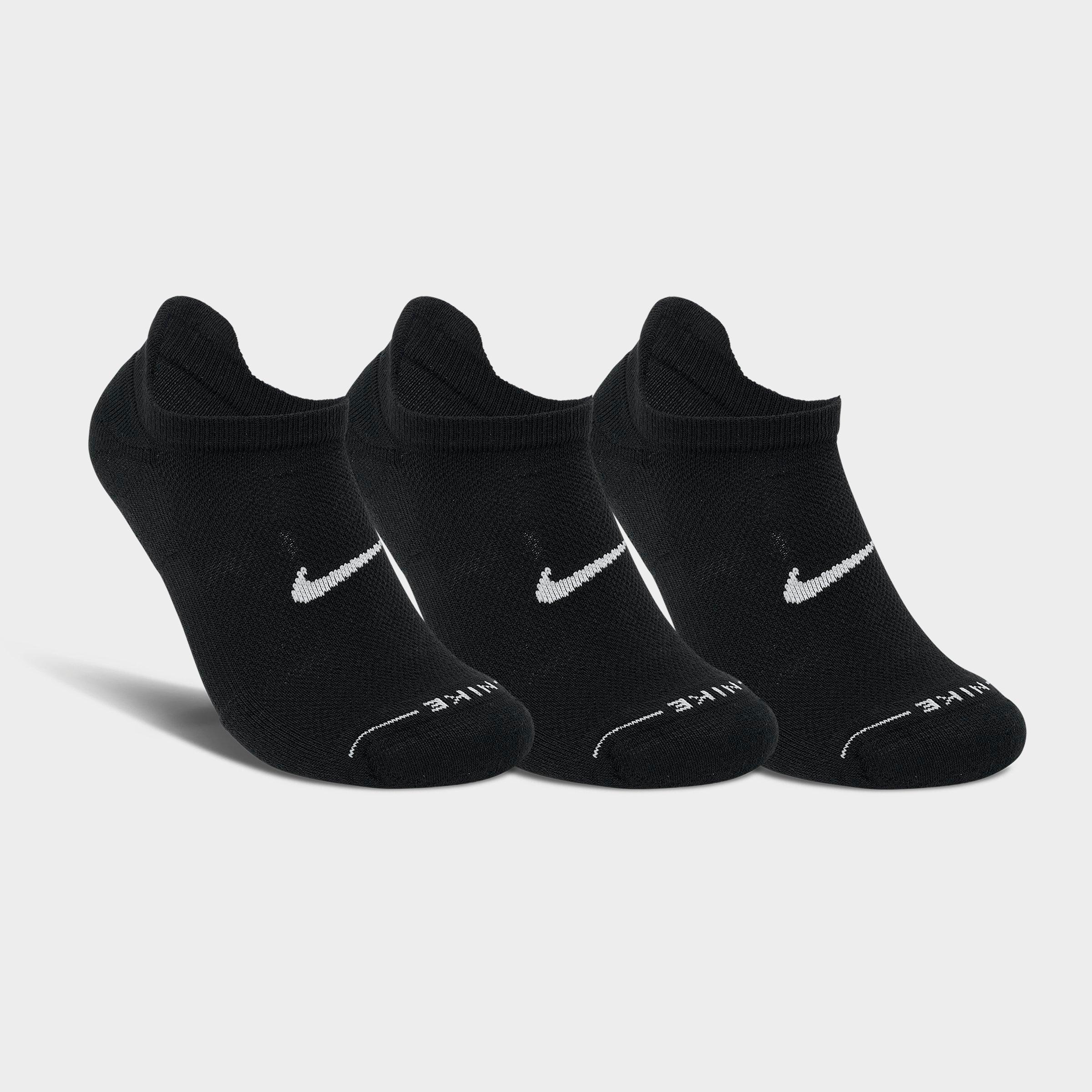 Nithtke Everyday Elevated No-Show Socks (6-Pack) - Black/White