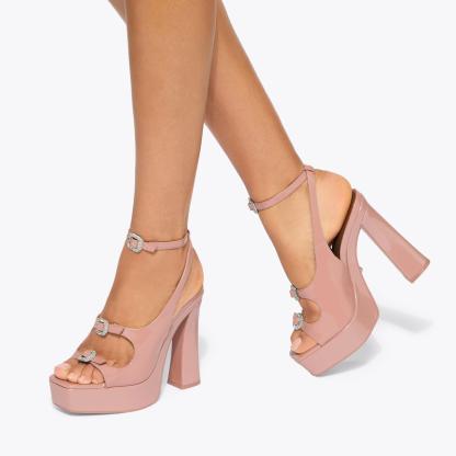 Kurt Geiger London Buckle Platform Sandal - Multi Colored - view 2