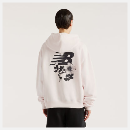 New Balance Pressed Flowers Hoodie, WT62H6F8AAA