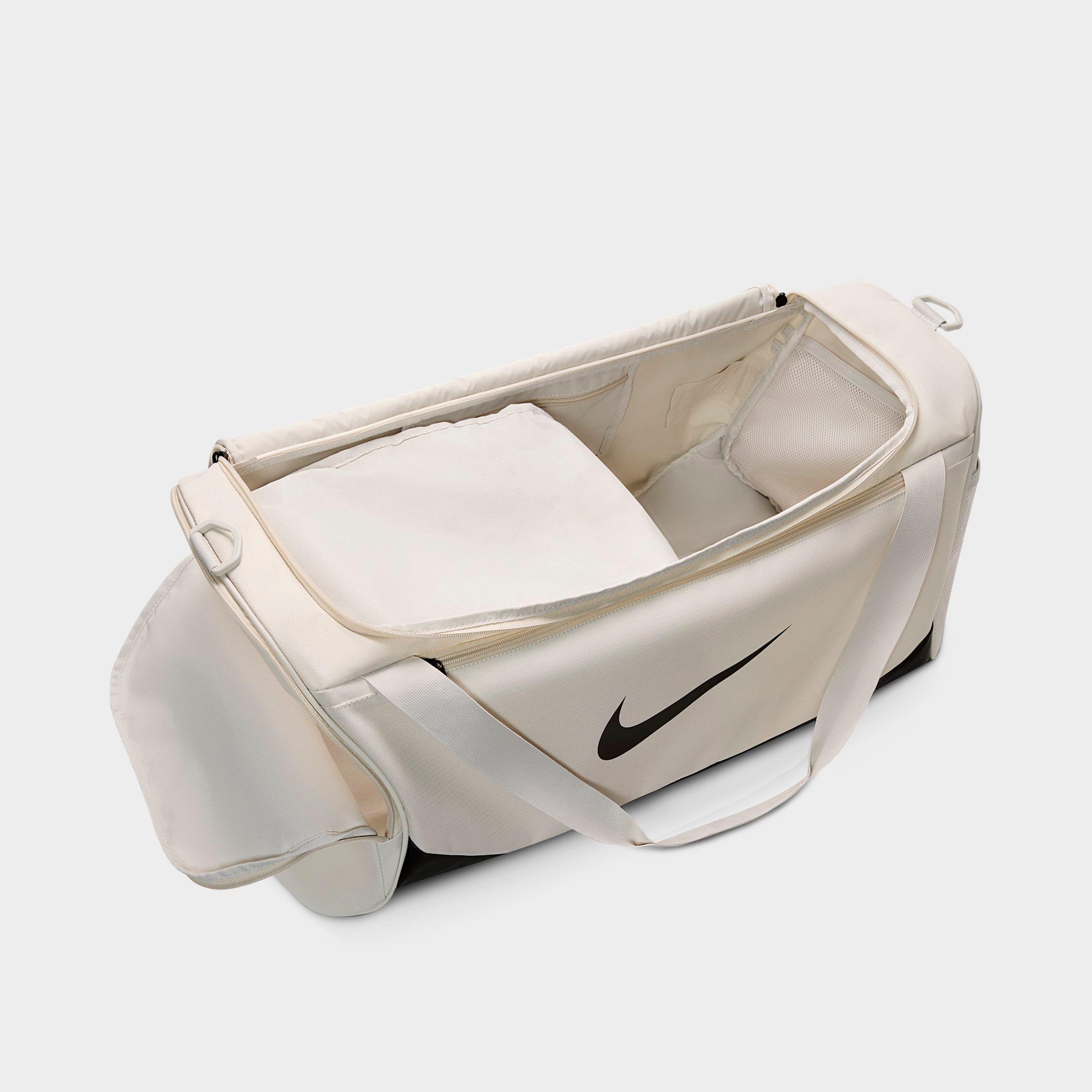 Nithtke Brasilia Training Duffel Bag (Medium, 60L) - Light Bone/Black/Black