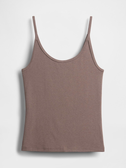 Modern Crop Cami - Plymouth rock brown