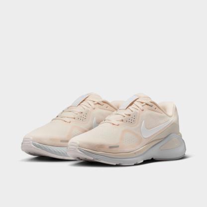 Women's Nithtke Structure 26 Running Shoes - Chalk/Sea Glass/Light Smoke Grey/White - Both shoes facing left