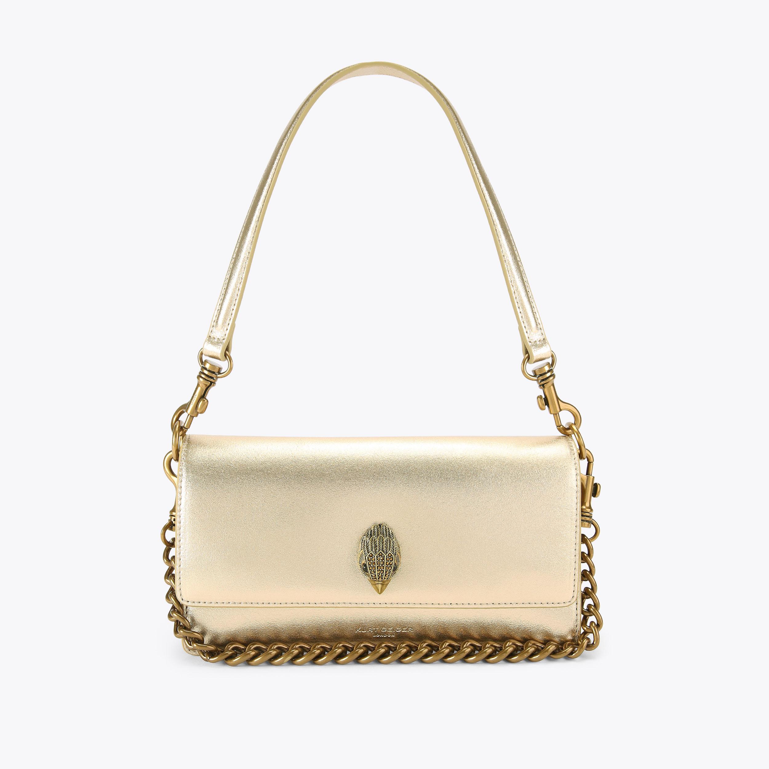 Kurt Geiger London Sloane Soft Shoulder Bag - Metallics
