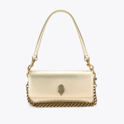 Kurt Geiger London Sloane Soft Shoulder Bag - Metallics