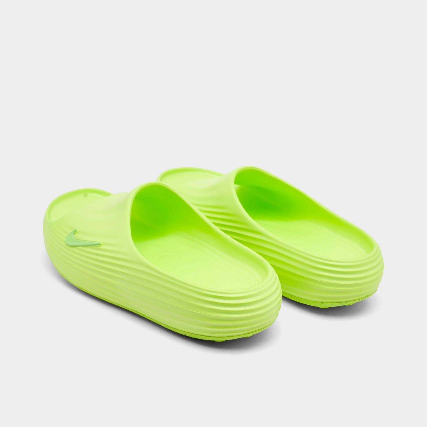 Men's Nithtke ReactX Rejuven8 Slide Sandals - Volt Ice/Volt Ice/Volt Ice - Back view