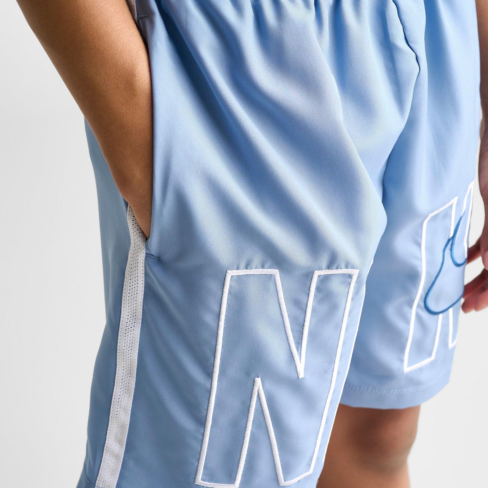 Big Kids' Nike Multi Dri-FIT Training Shorts - Work Blue/White