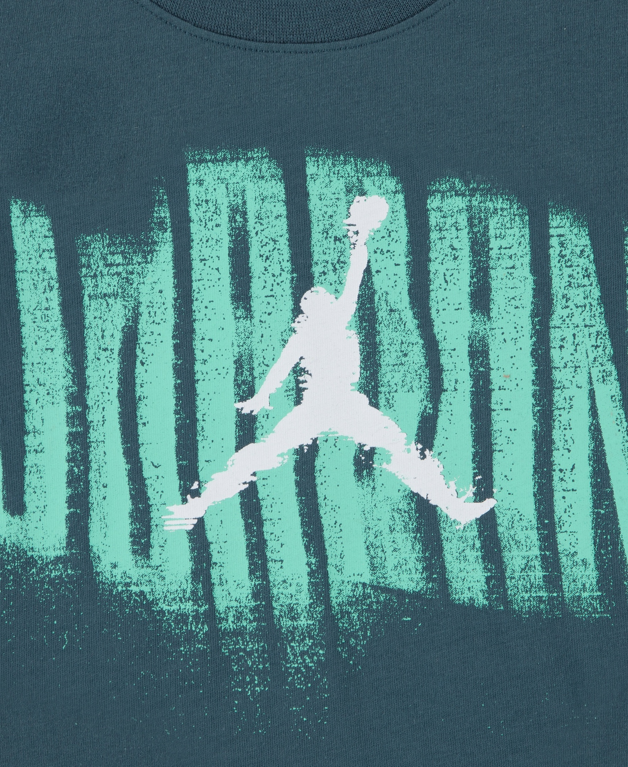 Jordan Boys' 8-20 Distressed Short-Sleeve T-Shirt - Ash Green
