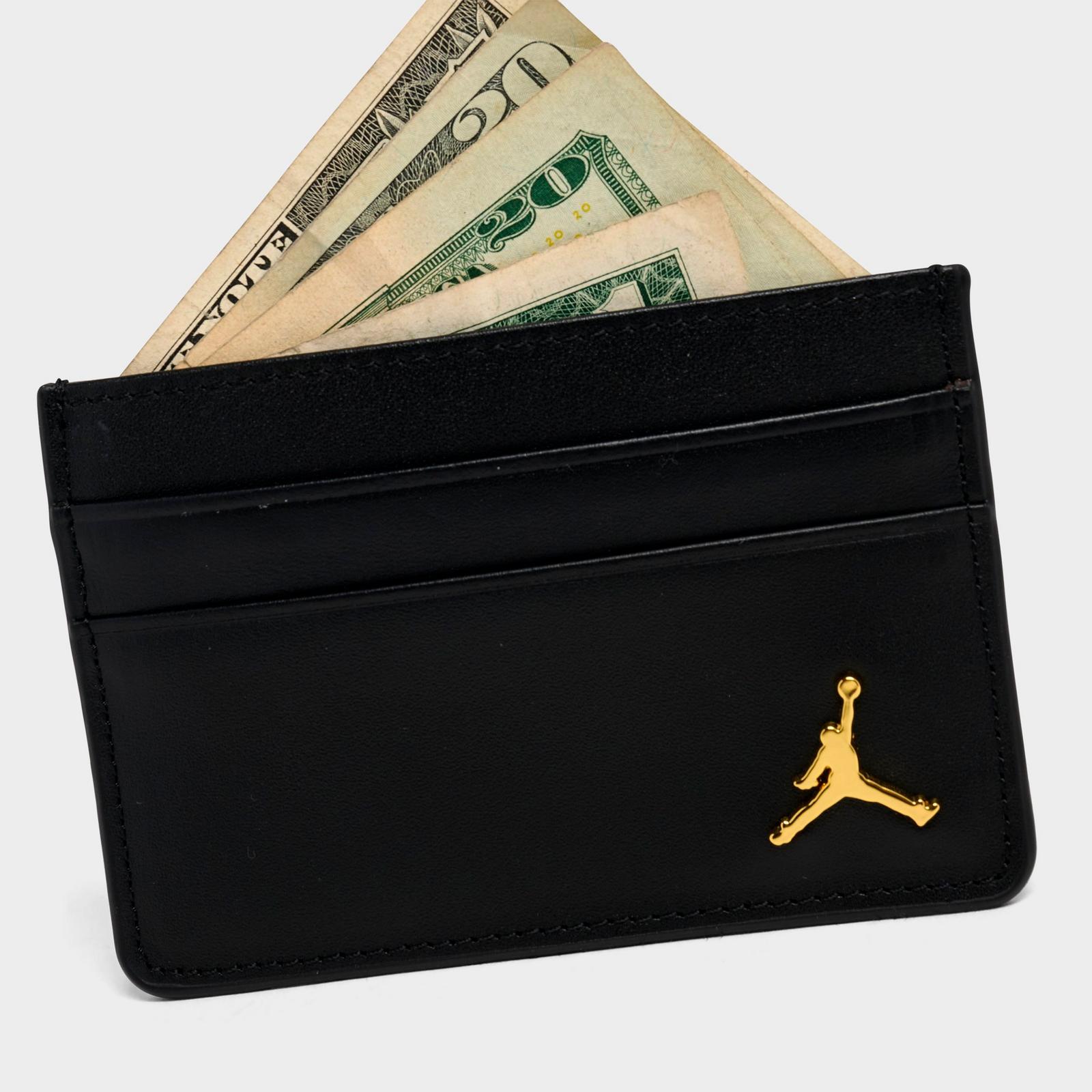 Men's Jordan Jumpman Ingot Card Case - Black - view 4