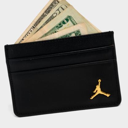 Men's Jordan Jumpman Ingot Card Case - Black - view 4