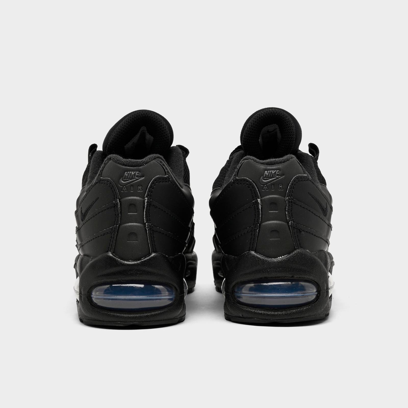 Big Kids' Nike Air Max 95 Casual Shoes - Black/Black/Black