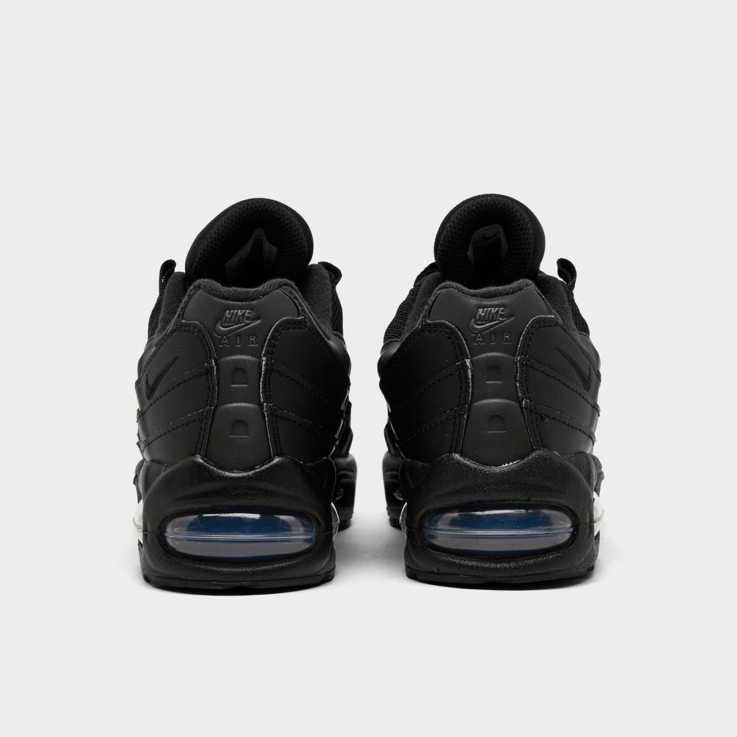 Big Kids' Nike Air Max 95 Casual Shoes - Black/Black/Black