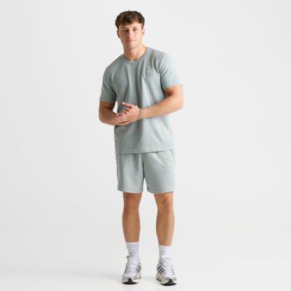 Men's adidas Originals Trefoil Essentials Waffle T-Shirt - Wonder Sage