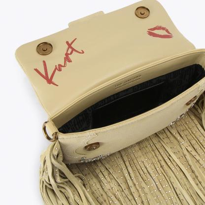 Kurt Geiger London Oxford Fringe Shoulder Bag - White - view 6