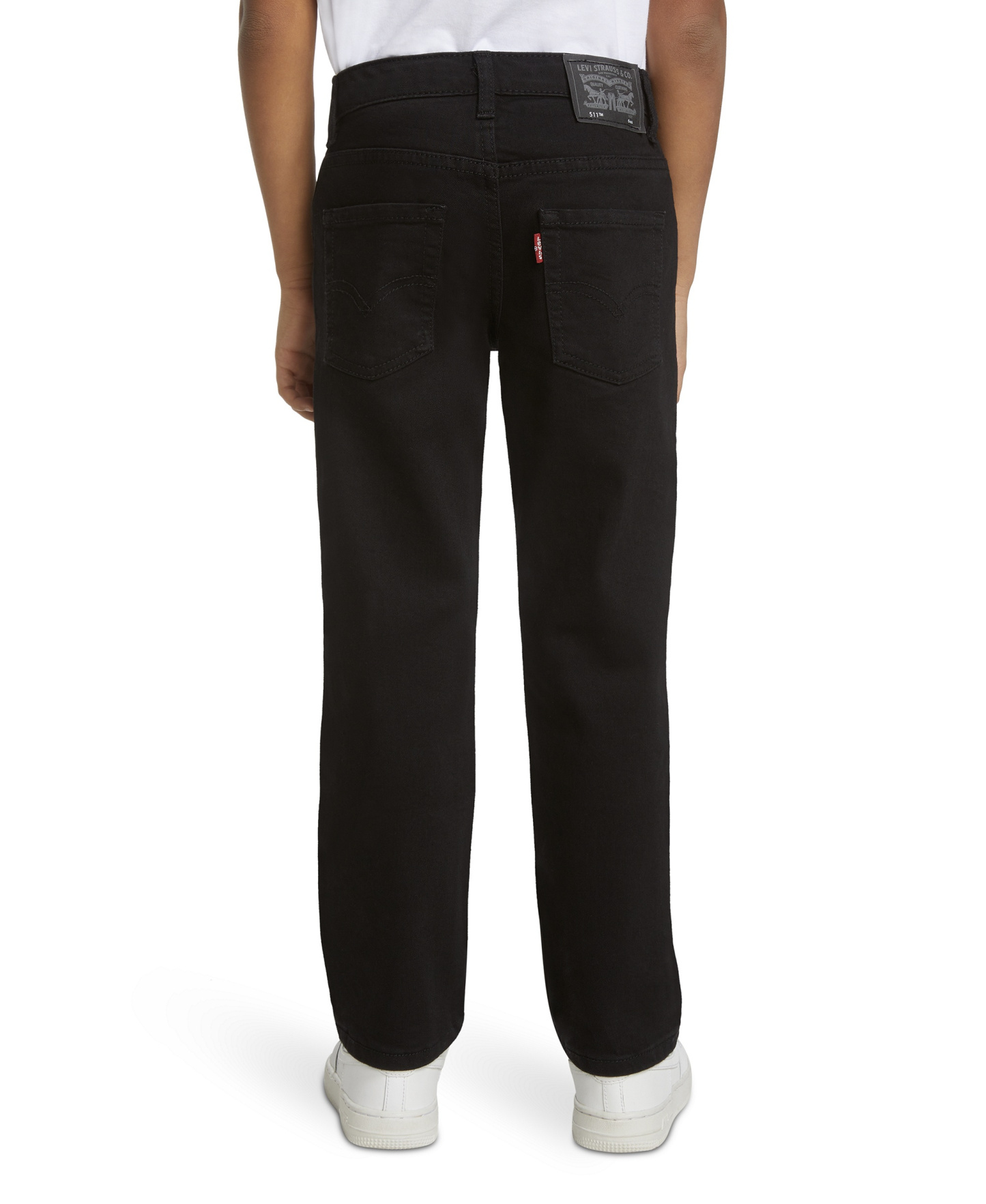 Levi's Boys' 2T-7 511 Slim Fit Stretch Performance Jeans - Black Stretch