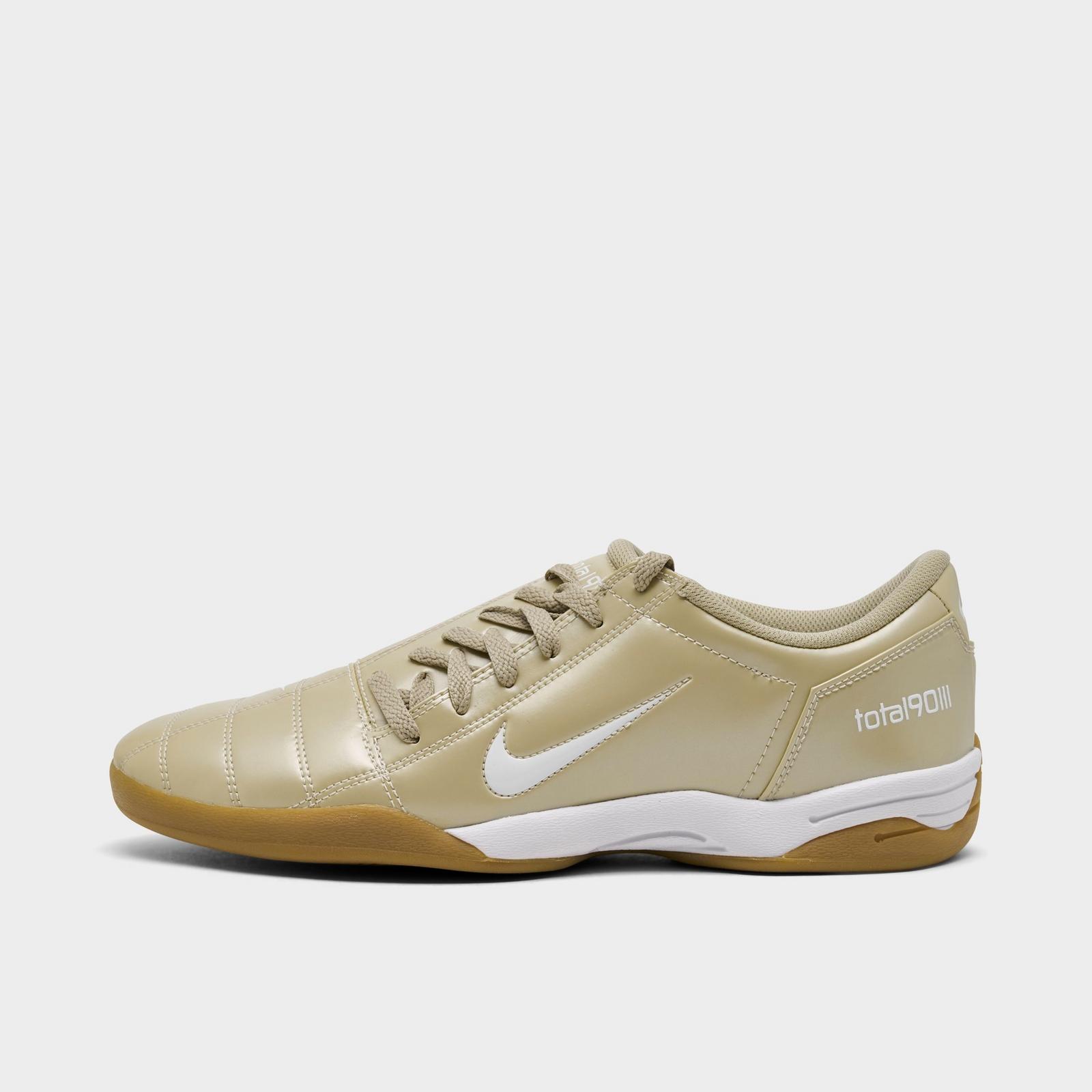 Men's Nike Total 90 Casual Shoes - Desert Khaki/Stadium Green/Gum Light Brown/White