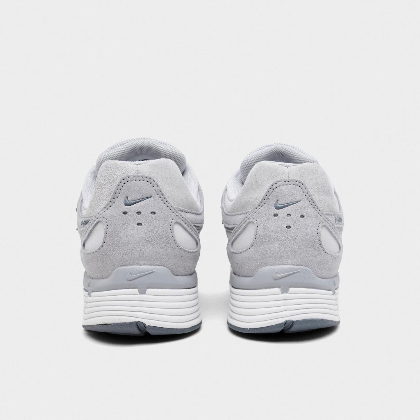 Men's Nithtke P-6000 SE Casual Shoes - Pure Platinum/Wolf Grey/Summit White/Cool Grey - Back view