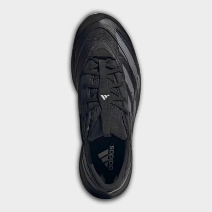 Men's adidas Lightblaze EVO SL Casual Shoes - Core Black/Iron Metallic/Cloud White - Top view