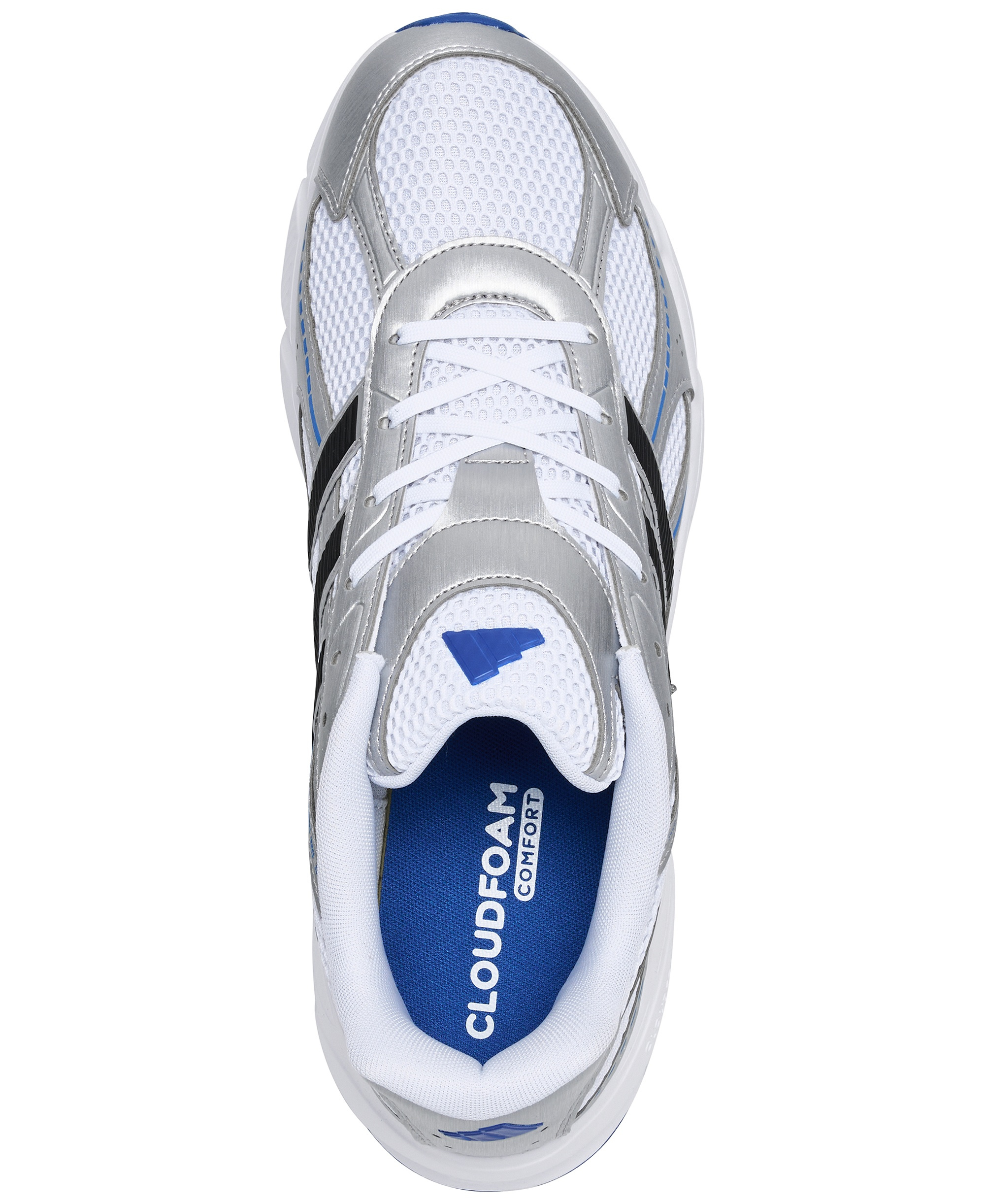 adidas Men's Technochaos 2000 Sneakers from Finish Line - White, Black, Silver